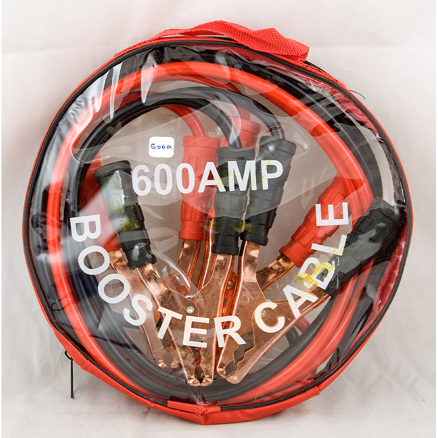 Jumper Cable In Transparent Bag 600A, 2.5 Meter