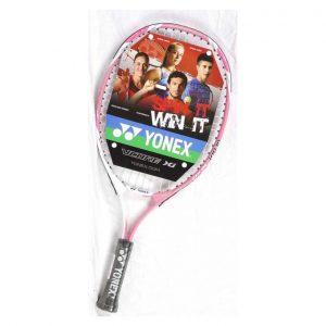 Junior Tennis Racket With Cover 21inch Colors:Wht/Red.Pink.Orange Yonex