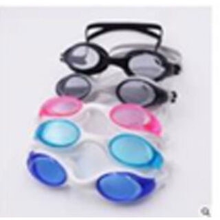 Adult Anti Fog Swim Goggles, In PS/PP Box, Assorted Colors