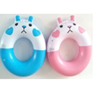 Cartoon Swim Ring, Red, Blue, 0.18mm PVC, 70cm