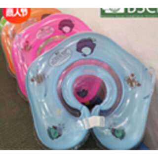 Collar Float Transparent w/o Printing With Handle & Strap, 0-12 Months