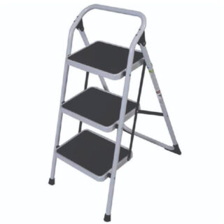 Classic Step Domestic Ladder 3 Step plus Platform, Aluminum, H 130cm X W 41cm X 80cm