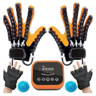 Rehab Robot Gloves, Both Hands, 38*28*10cm Double Training Gloves