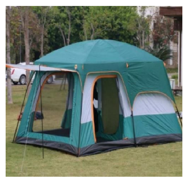 Outdoor Tent 210D Oxford 140gPE, Size 320X220X195cm – CampMaster Family Tent
