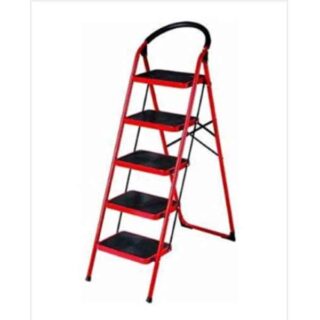 Steel Ladder With Hand Rail Support At Top, 5 Step – DLS205-A