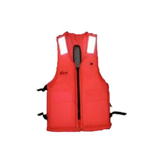 Life Vest Eva Foam W/Nylon Cover, Zipper , Flash Tag Small