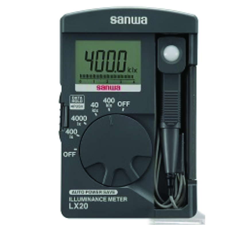 Lux / Illuminance Meter Sanwa LX20 (Japan)