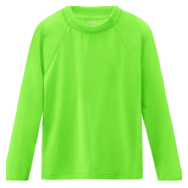 Rash Guard Full Sleeve For Ladies Green Medium