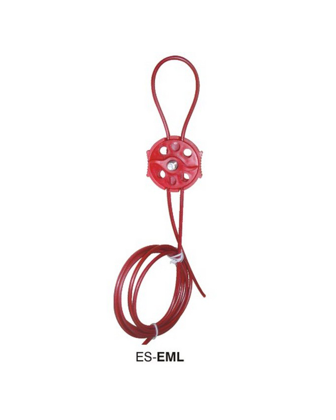 Economy Multipurpose Cable Lockout With 2Mtrs Vinyl Coated Steel Cable Esquare