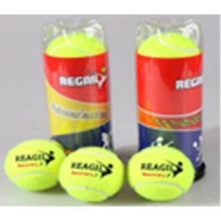 Tennis Ball, 3Pcs/Tube, 40% Wool, For Match, Yellow, Regail