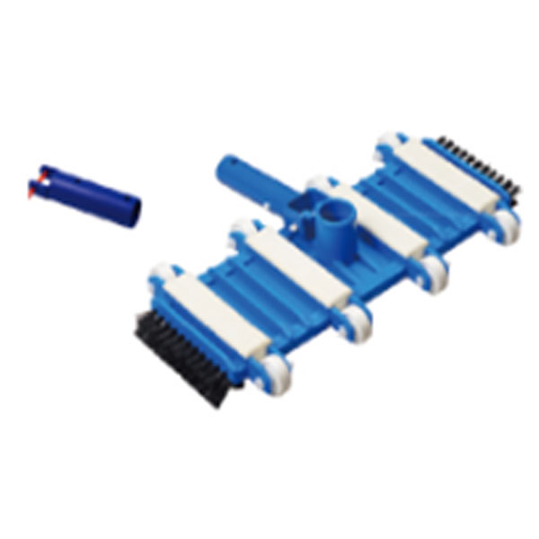 Flexible Vacuum Head W/ Side Brush For In -Ground Pool