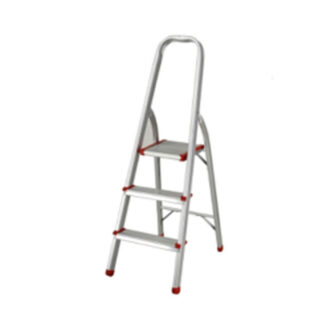 Three Step Aluminium Ladder, Max Load-150Kg, 30inch Sunpower – DL-603A/DLH103