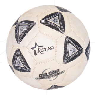 Mini Ball Deluxe Cushioned Cover .Size 2 .Star. Black/Blue