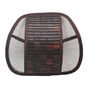 Lumbar Backrest With Flat Beads