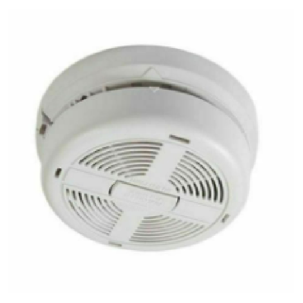 Mains Powered Smoke Detector, Sounder And Recharge Battery