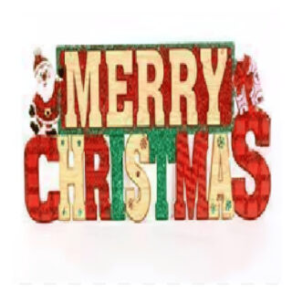 30*13cm Christmas KT Board Decoration (banner)