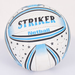 Netball Laguna 18 Panels Pimple Matt Finish #5 Striker White