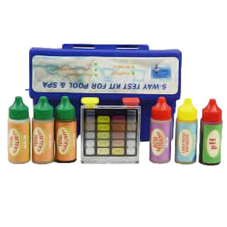 5-Way Test Kit (Ph/Cl/Bromine/Alkalinity/Acid)