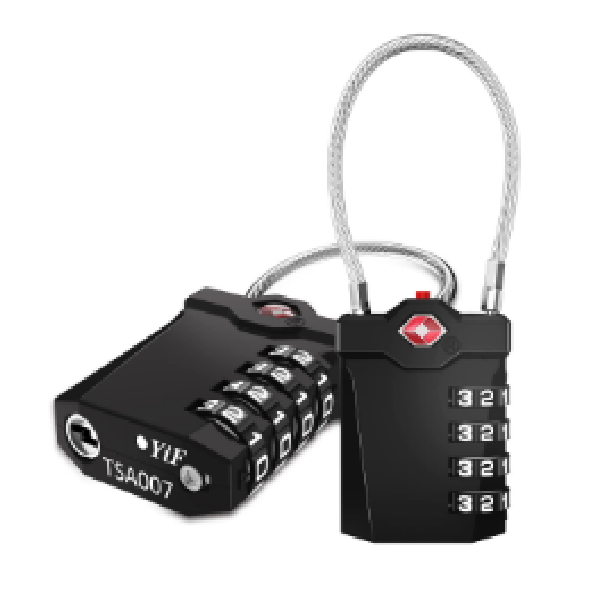 TSA Round Cable Lock, TSA007