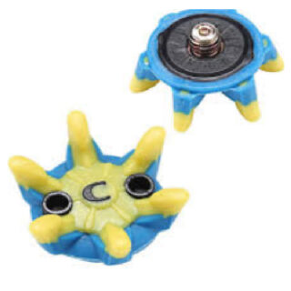 Golf Shoe Spikes Blue/Yellow XD10