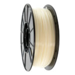 PLA Filament For 3D Printer, 1.75mm, 1kg Spool, Silver