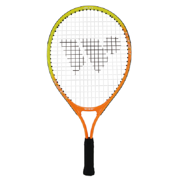 Junior Tennis Racket With 3/4 Window Cover 21 Inch Wish ,Yellow, Orange