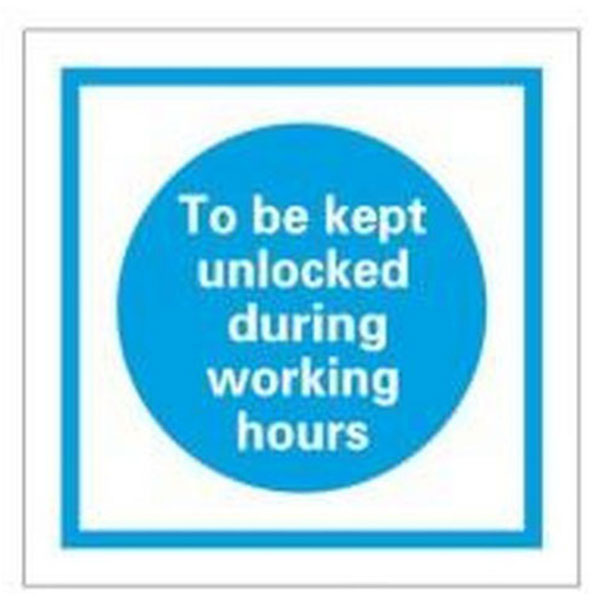 Warning Sign, Follow Instructions 150X150Mm - Image 3