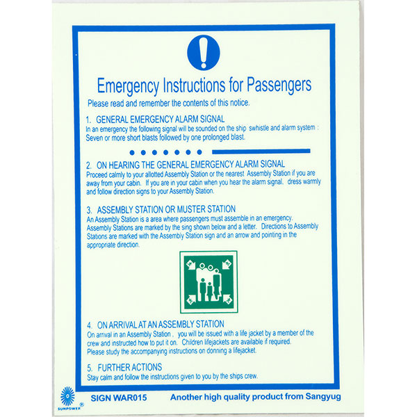 Warning Sign, Follow Instructions 200X150Mm