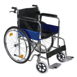 Arm-Moving Wheelchair,Chrome Plated Steel Frame