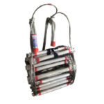 Fire Escape Steel Ladder With Hook 10M = 33 Feet, 29 Rungs(Steps)