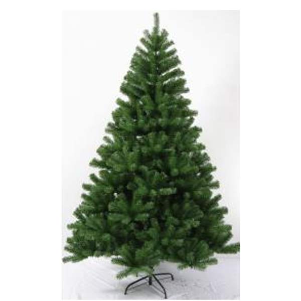 Green PVC Christmas Tree, 180C,/670T, Metal Stand