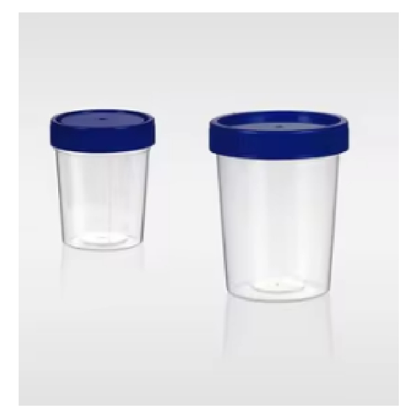 Sputum Mug/Sample Jar/Can Sunpower Clear