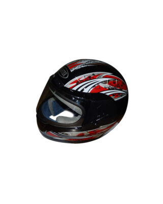 Motorcycle Helmet Assorted Colours With Flip Visor And Padded Inner Sunpower