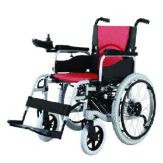 Power Wheelchair 51Cm Seat With Brush Motor & Electromagnetic Brake