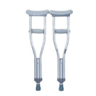 Auxiliary Crutches – Aluminium Tube, Paediatric Size Small 64–69cm