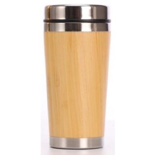450ml Bamboo Shell Mug Stainless Steel Without Handle