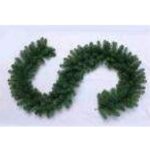 270Cm+260Tips Green Garland, PVC Leaves