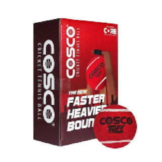 Cosco Cricket Ball Tuff Heavy Weight Red Per Piece