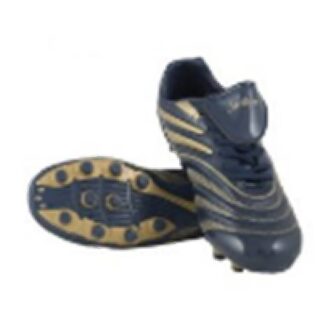 Football Shoes In Printed Box 8 Striker Navy Blue / Gold