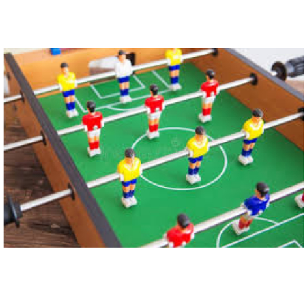 Player For Foosball Table, Red-Yellow-White, Each