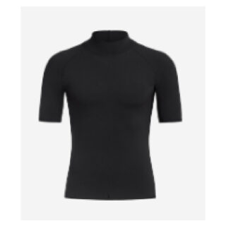 Rash Guard Short Sleeve For Man Black XX-Large