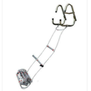 Fire Escape Steel Ladder With Hook 30 M = 98 Feet – FIRELADDER-30M-STEEL