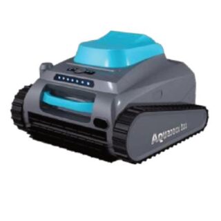 Cordless Robotic Pool Cleaner Climbing The Wall, Cleaning The Floor & Waterline