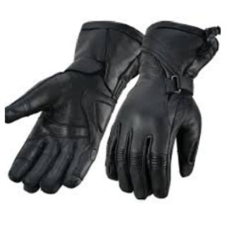 Rider Gloves With Adjustable Strap On Wrist
