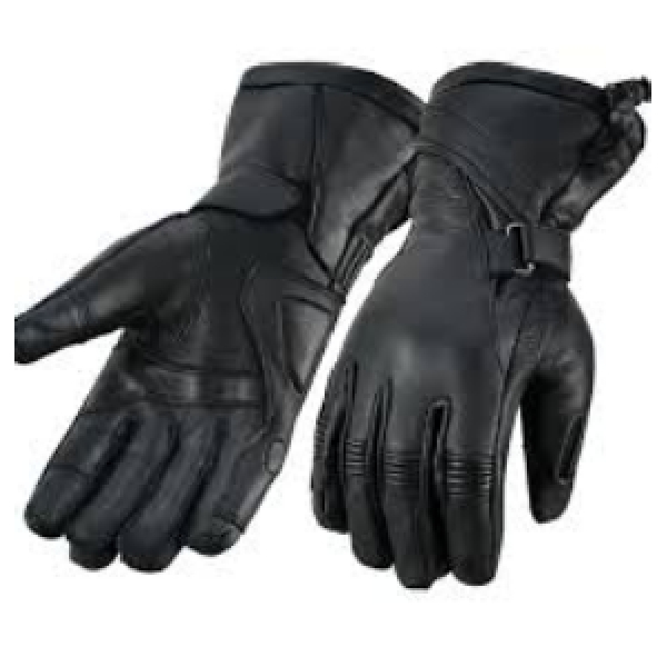 Rider Gloves With Adjustable Strap On Wrist