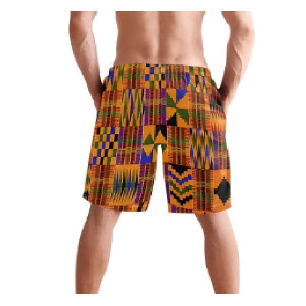 Beach Short For Man Kitenge Design XL