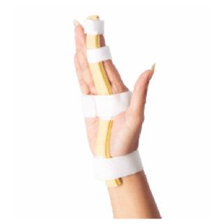Strip Finger Splint Small – Lightweight Finger Immobilizer Support
