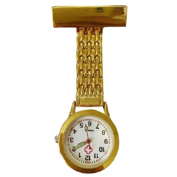 Nurse Watch Silver Color In Bubble Wrap