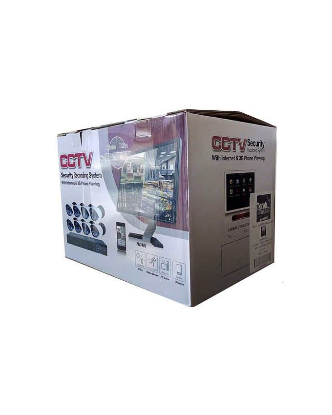 8Ch Dvr With 8 Ir Cameras With 2Tb Hdd And Accessories Terabit White - Image 3