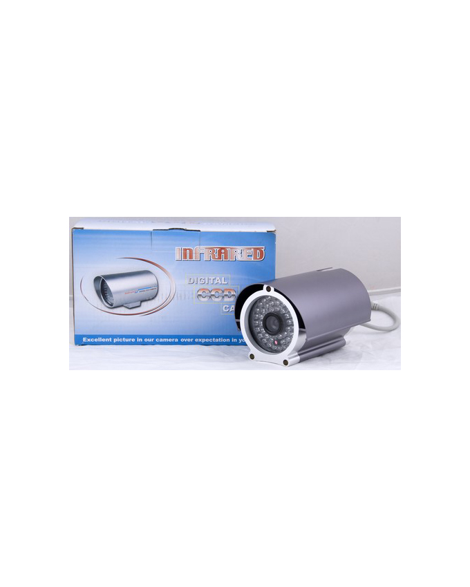 Weatherproof Ir Camera6Mm 40M With Brackets